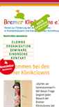 Mobile Screenshot of bremerklinikclowns.de